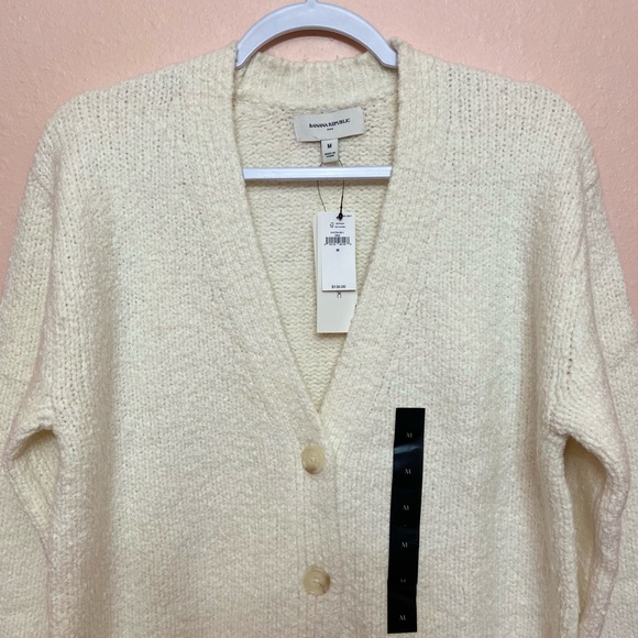Banana Republic Factory Boucle Cardigan - Picture 4 of 6